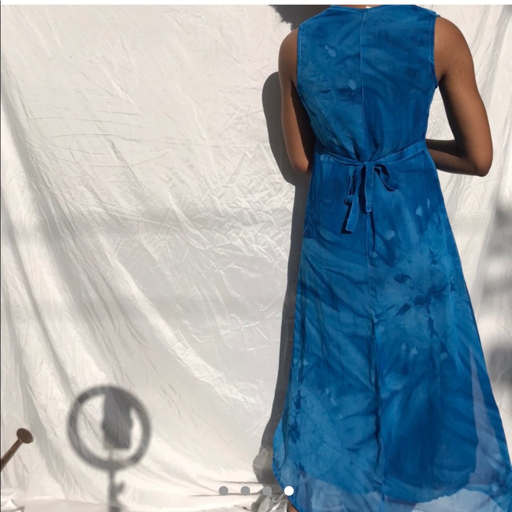 Vintage tie dye maxi